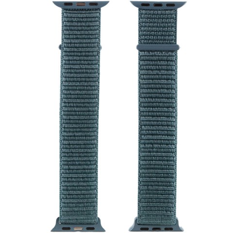 Ремінець Nylon для Apple Watch 38/40/41/42mm(ser.10) Зелений / Pine green