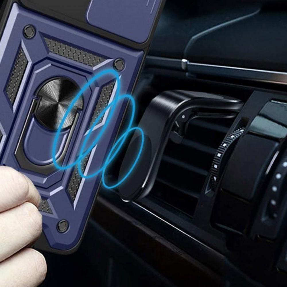 Чохол Ummi Camshield Serge Ring для Xiaomi 11T / 11T Pro Синій