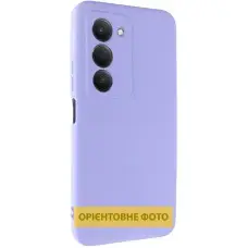 Чохол TPU GETMAN Liquid Silk Full Camera для Xiaomi Redmi 15 (Global) Бузковий / Light purple