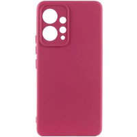 Чохол Silicone Cover Ummi Lakshmi Full Camera (AA) для Xiaomi Redmi Note 12 4G Бордовий / Marsala