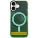 Чохол TPU Shiny Mountain (MagFit) для Apple iPhone 17 (6.3") Green