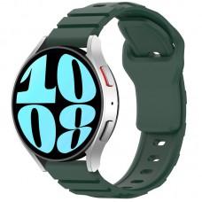 Силіконовий ремінець Defense для Smart Watch 20mm Pine green