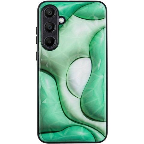 TPU+PC чохол Prisma BubbleGum для Samsung Galaxy A55 3D Green