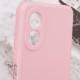 Силіконовий чохол Candy Full Camera для Oppo A78 4G Рожевий / Pink Sand