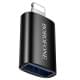 Перехідник Borofone BV26 Lightning Male to USB Female USB2.0 Black