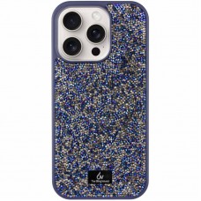 TPU чохол Bling World Rock Diamond для Apple iPhone 13 Pro (6.1") Синій