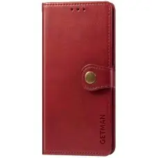 Кожаный чехол-книжка GETMAN Gallant (PU) для Motorola Moto G54