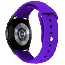 Силіконовий ремінець Sport для Smart Watch 20mm Фіолетовий / Purple