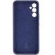 Чохол Silicone Cover Lakshmi Full Camera (AA) with logo для Samsung Galaxy A36 5G Синій / Midnight blue