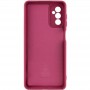 Чохол Silicone Cover Lakshmi Full Camera (A) для Samsung Galaxy A05s Бордовий / Marsala