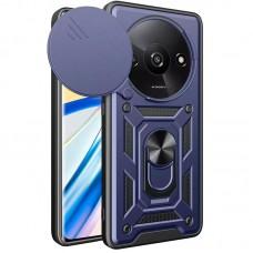 Чохол Ummi Camshield Serge Ring для Xiaomi Redmi A3 / A3x Синій