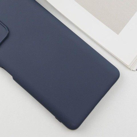 Чохол TPU GETMAN Liquid Silk Full Camera для Xiaomi Redmi 10 Синій / Midnight Blue