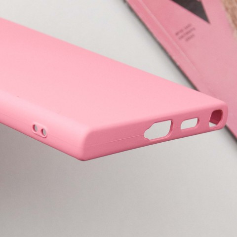 Чохол Silicone Cover Lakshmi Full Camera (A) для Samsung Galaxy S24 Ultra Рожевий / Pink