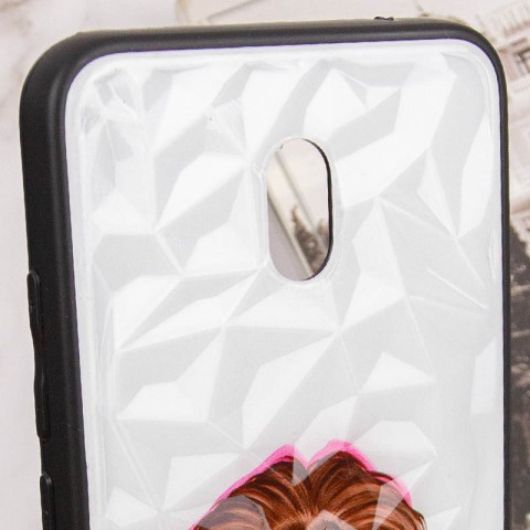TPU+PC чохол Prisma Ladies для Xiaomi Redmi 8a Chocolate