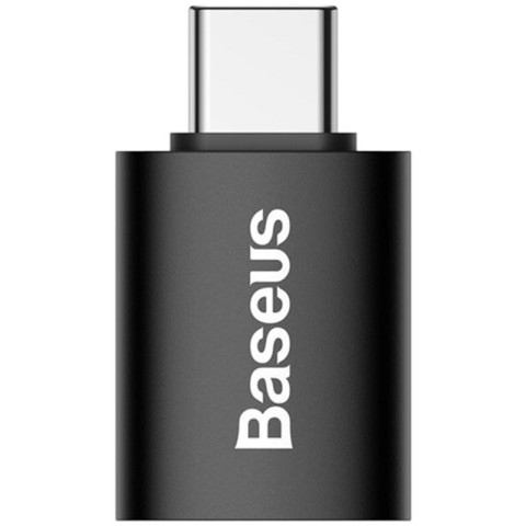 Перехідник Baseus Ingenuity Series Mini Type-C to USB 3.1 (ZJJQ000001) Black
