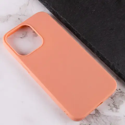 Силіконовий чохол Candy для Apple iPhone 14 Pro (6.1") Rose Gold