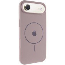 Чохол Silicone Case Full Protective (AA) V2 with MagSafe для Apple iPhone 17 Air (6.5") Сірий / Lavender