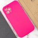 Чохол Silicone Case Full Camera Protective (AA) NO LOGO для Apple iPhone 12 Pro Max (6.7") Рожевий / Barbie pink