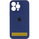 Чохол Silicone Case Full Camera Protective (AA) для Apple iPhone 17 Pro (6.3") Синій / Deep navy