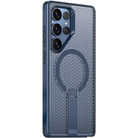 Чохол TPU Breeze with MagSafe stand для Samsung Galaxy S25 Ultra Blue