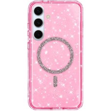 Чохол TPU Eclipse Sparkle (MagFit) для Samsung Galaxy S26+ Pink
