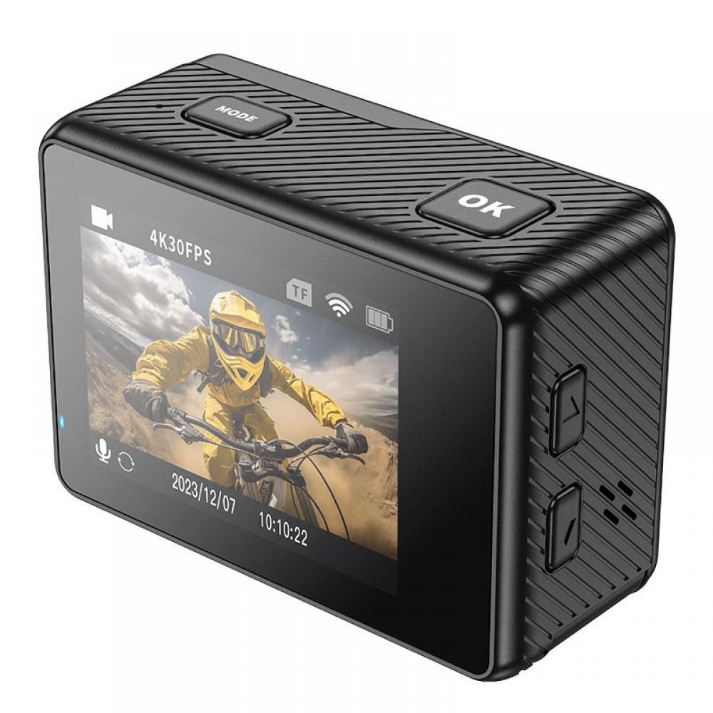 Екшн-камера Hoco DV101 Dual color screen Sports Black