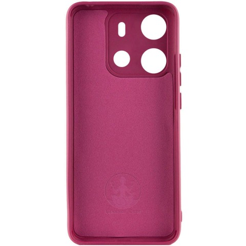 Чохол Silicone Cover Lakshmi Full Camera (A) для Tecno Spark Go 2023 Бордовий / Marsala