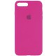 Чохол Silicone Case Full Protective (AA) для Apple iPhone 7 plus / 8 plus (5.5") Малиновий / Dragon Fruit