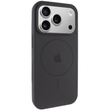 Чохол Silicone Case Full Protective (AA) V2 with MagSafe для Apple iPhone 17 Pro (6.3") Сірий / Dark Gray
