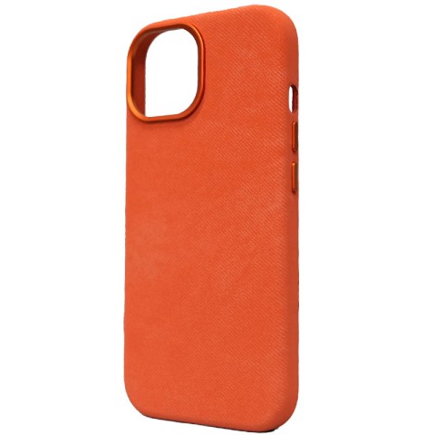 Чохол Denim with MagSafe для Apple iPhone 15 Pro (6.1") Orange