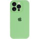 Чохол Silicone Case Full Camera Protective (AA) для Apple iPhone 14 Pro (6.1") М'ятний / Mint