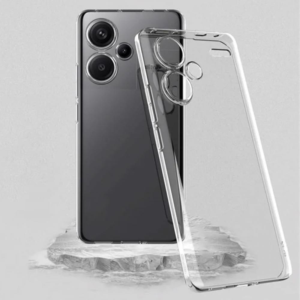 TPU чехол Epic Transparent 1,5mm Full Camera для Xiaomi Redmi Note 13 Pro+