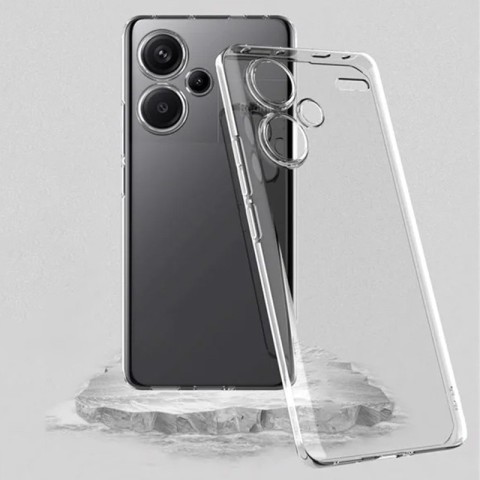 TPU чохол Epic Transparent 1,5mm Full Camera для Xiaomi Redmi Note 13 Pro+ Безбарвний (прозорий)