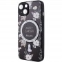 TPU+PC чохол Secret Garden with MagSafe для Apple iPhone 13 (6.1") Black