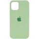 Чохол Silicone Case Full Protective (AA) для Apple iPhone 13 mini (5.4") М'ятний / Mint