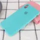 Чохол Silicone Case Full Protective (AA) для Apple iPhone X / XS (5.8") Бірюзовий / Marine Green