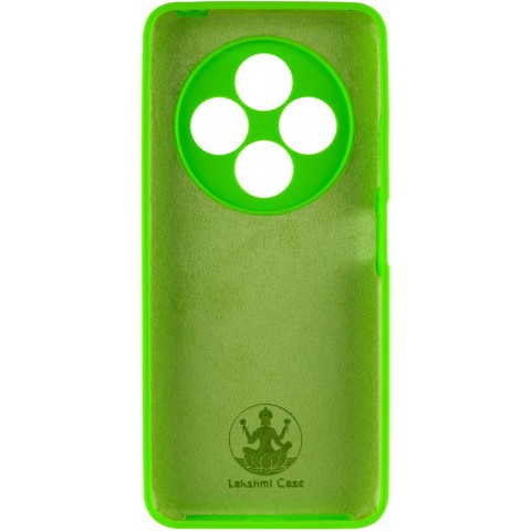 Чохол Silicone Cover Lakshmi Full Camera (AA) для Xiaomi Redmi 14C / Poco C75 Салатовий / Neon Green