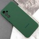 Чохол Silicone Cover Lakshmi Full Camera (AAA) with Logo для Samsung Galaxy M35 5G Зелений / Cyprus Green