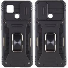 Ударостійкий чохол Camshield Army Ring для Xiaomi Redmi 9C / 10A Чорний / Black