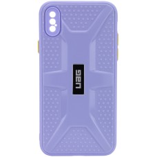 Чохол TPU+PC UAG для Apple iPhone XS Max (6.5") Бузковий