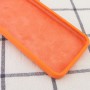 Чохол Silicone Case Square Full Camera Protective (AA) для Apple iPhone 6/6s (4.7") Помаранчевий / Papaya