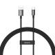 Дата кабель Baseus Superior Series (SUPERVOOC) Fast Charging USB to Type-C 65W 1m (CAYS00090) Black