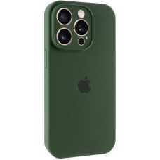 Чохол Silicone Case Full Camera Protective (AA) для Apple iPhone 14 Pro Max (6.7") Зелений / Cyprus Green
