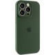 Чохол Silicone Case Full Camera Protective (AA) для Apple iPhone 14 Pro Max (6.7") Зелений / Cyprus Green