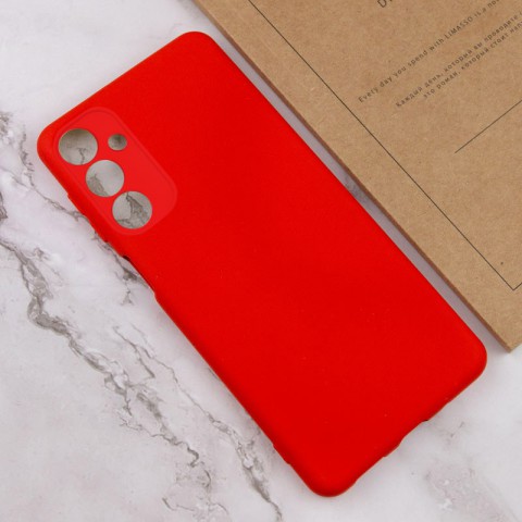 Чохол Silicone Cover Lakshmi Full Camera (A) для Samsung Galaxy M34 5G Червоний / Red
