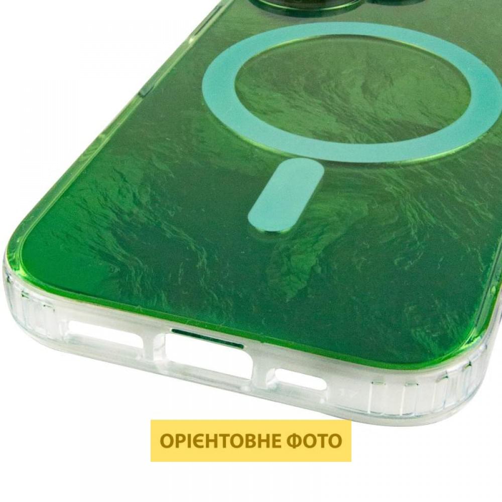 Чохол TPU Shiny Mountain (MagFit) для Apple iPhone 17 (6.3") Green