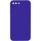 Чохол Silicone Case Square Full Camera Protective (AA) NOLOGO для Apple iPhone 7 plus/8 plus (5.5") Фіолетовий / Ultra Violet
