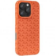 Чохол TPU Weaving для Apple iPhone 16 Pro (6.3") Orange