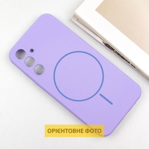 Чохол Silicone Cover Lakshmi Full Camera (AA) with MagFit для Samsung Galaxy S25 Edge Бузковий / Dasheen