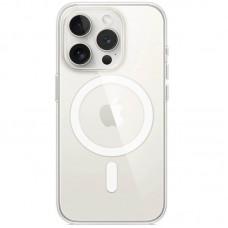 Чохол TPU Clear Case with MagSafe для Apple iPhone 16 Pro (6.3") Clear